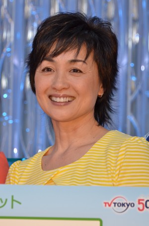 テレビ東京系『なないろ日和！』記者会見に出席した、香坂みゆき