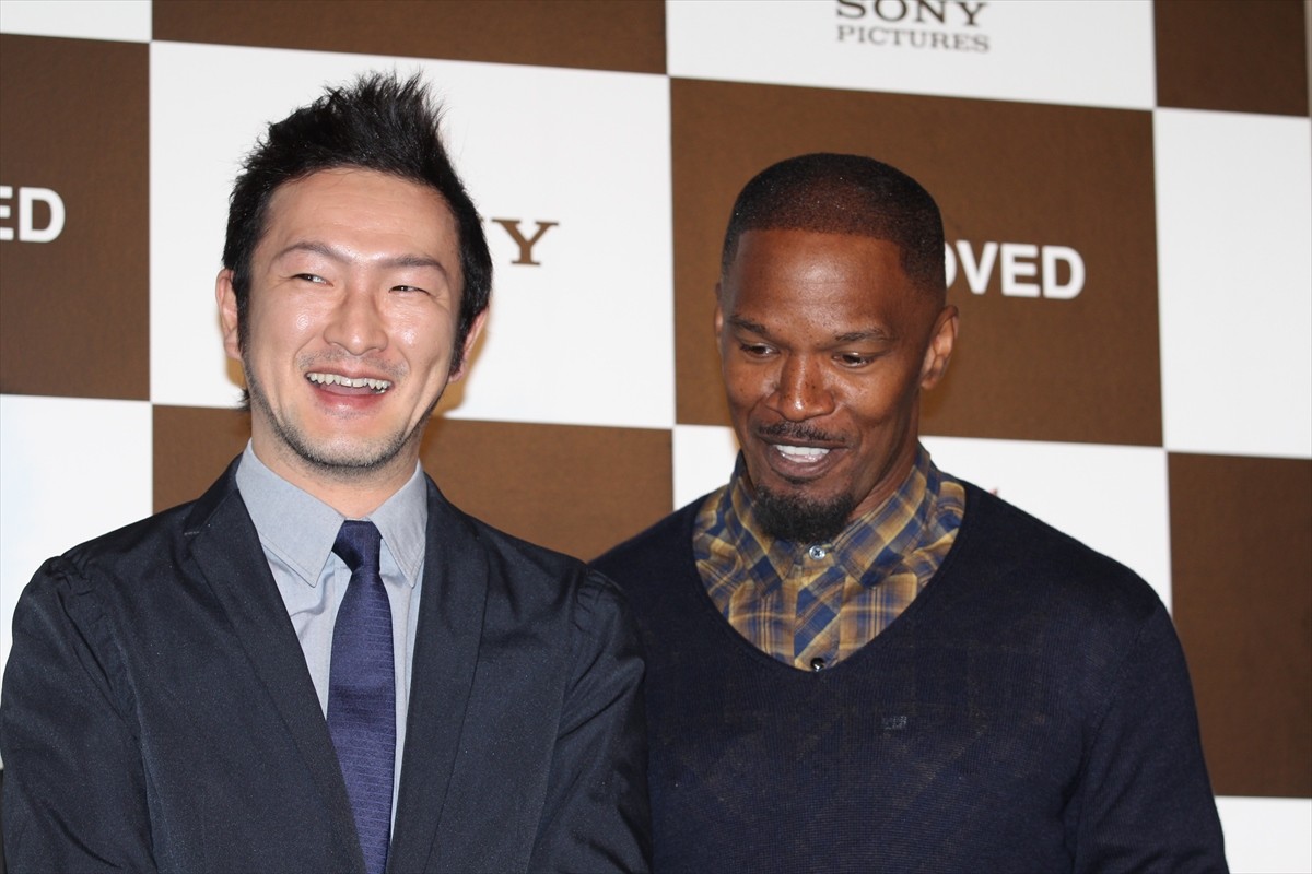 『アメイジング・スパイダーマン2』来日会見　暴れん坊のキャスト陣に中村獅童も困惑