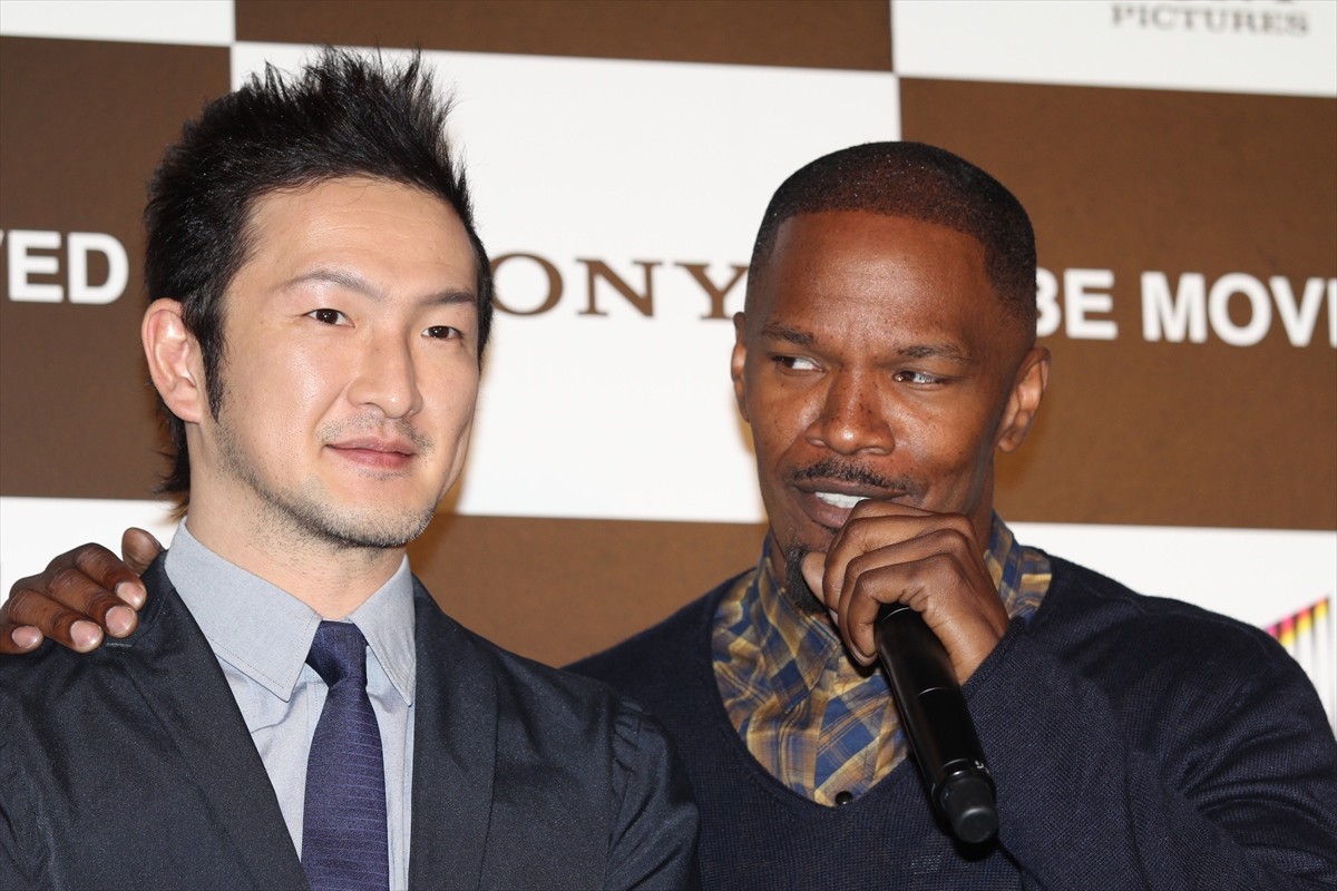 『アメイジング・スパイダーマン2』来日会見　暴れん坊のキャスト陣に中村獅童も困惑