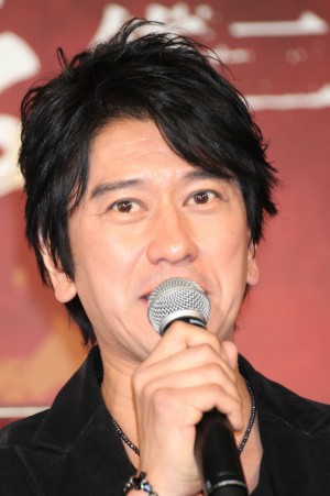 『MOON SAGA 義経秘伝第二章』製作発表会に登場した、川崎麻世