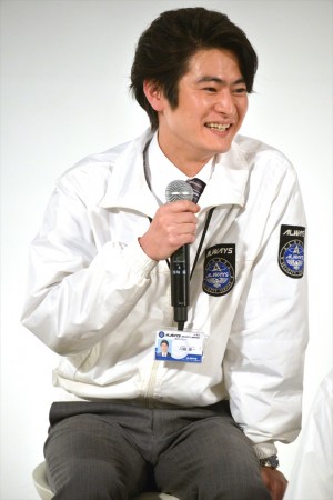 窪塚俊介、『東京ガードセンター』の制作発表会見にて　