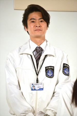 窪塚俊介、『東京ガードセンター』の制作発表会見にて　