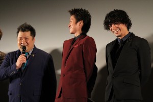 『サンブンノイチ』初日舞台挨拶　