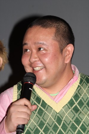 『サンブンノイチ』初日舞台挨拶　赤羽健一（ジューシーズ）