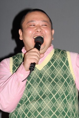 『サンブンノイチ』初日舞台挨拶　赤羽健一（ジューシーズ）