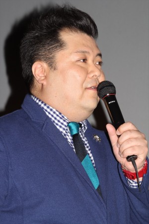 『サンブンノイチ』初日舞台挨拶　小杉竜一（ブラックマヨネーズ）