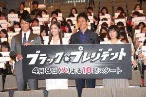 『ブラック・プレジデント』第1話試写会付きトークイベントにて