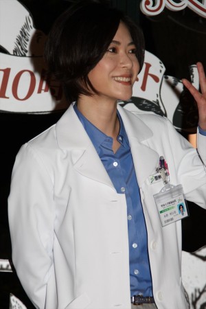 『アリスの棘』完成披露試写会　上野樹里