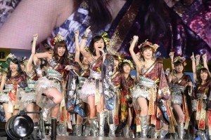 さいたまスーパーアリーナで単独公演を行ったNMB48