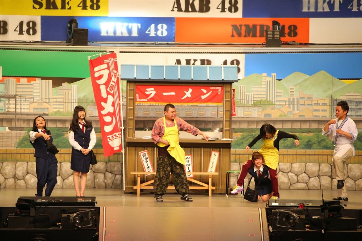 柏木由紀、NMB48単独公演に初参加　吉本新喜劇コントも