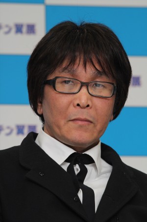 「ボールはともだち。キャプテン翼展」開催発表記者会見の様子　原作者・高橋陽一