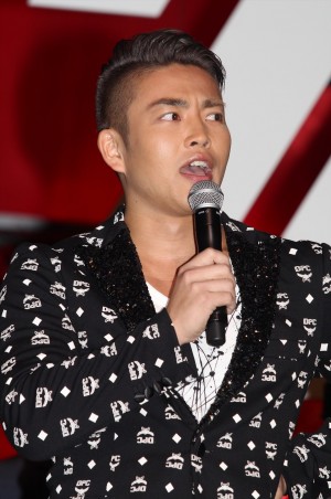 『クローズ　EXPLODE（エクスプロード）』完成披露試写会の様子　KENZO（DA PUMP）