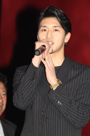 『クローズ　EXPLODE（エクスプロード）』完成披露試写会の様子　丞威