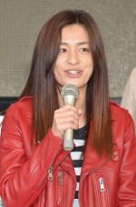 尾野真千子、『極悪がんぼ』制作発表会見にて