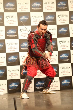『47RONIN』DVD＆ブルーレイ発売記念イベント　ファビアン（あわよくば）