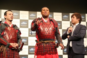 『47RONIN』DVD＆ブルーレイ発売記念イベント　アントニー（マテンロウ）、大野大介（マテンロウ）、ファビアン（あわよくば）