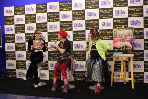 『マンハッタンに恋をして ～キャリーの日記～』放送開始記念PR イベントにて