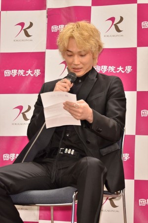 綾野剛、『そこのみにて光輝く』大学生限定試写会にて