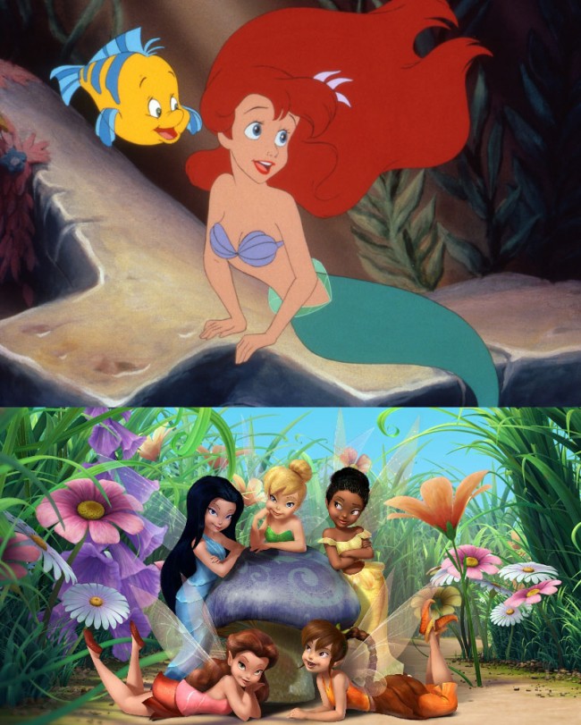 ディズニーの人気ヒロイン、アリエルとティンカーベルの物語を8夜連続放送!