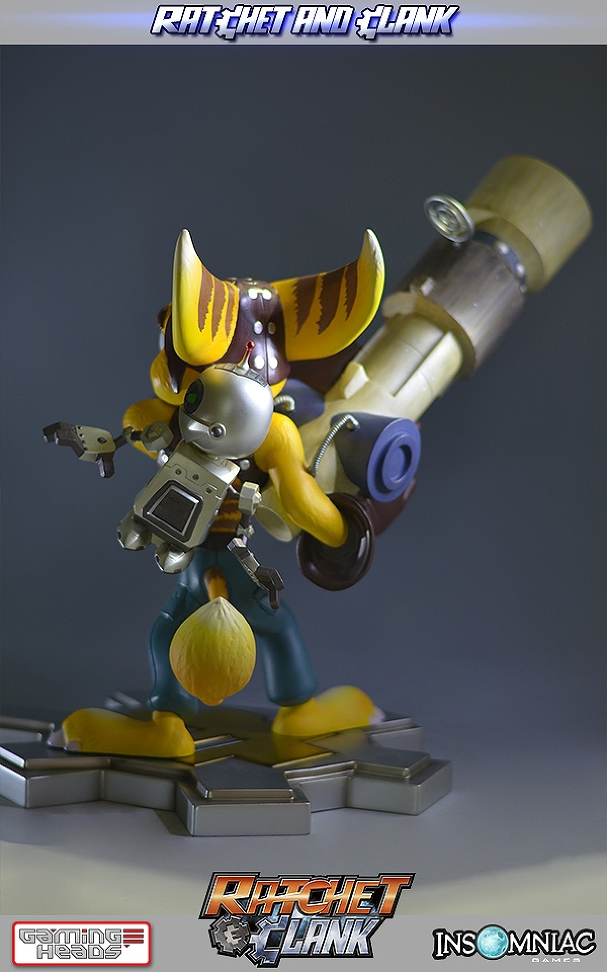 『ラチェット＆クランク』フィギュア化！ パッケージアートを忠実に再現