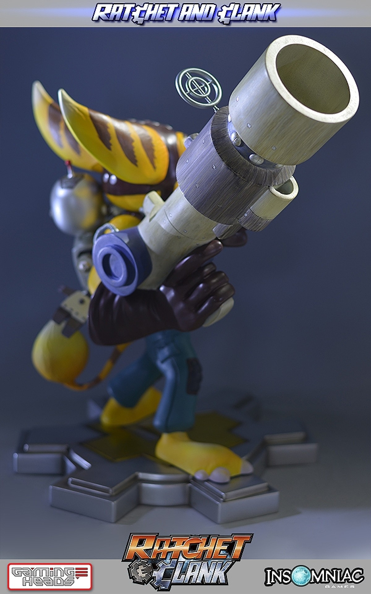 『ラチェット＆クランク』フィギュア化！ パッケージアートを忠実に再現