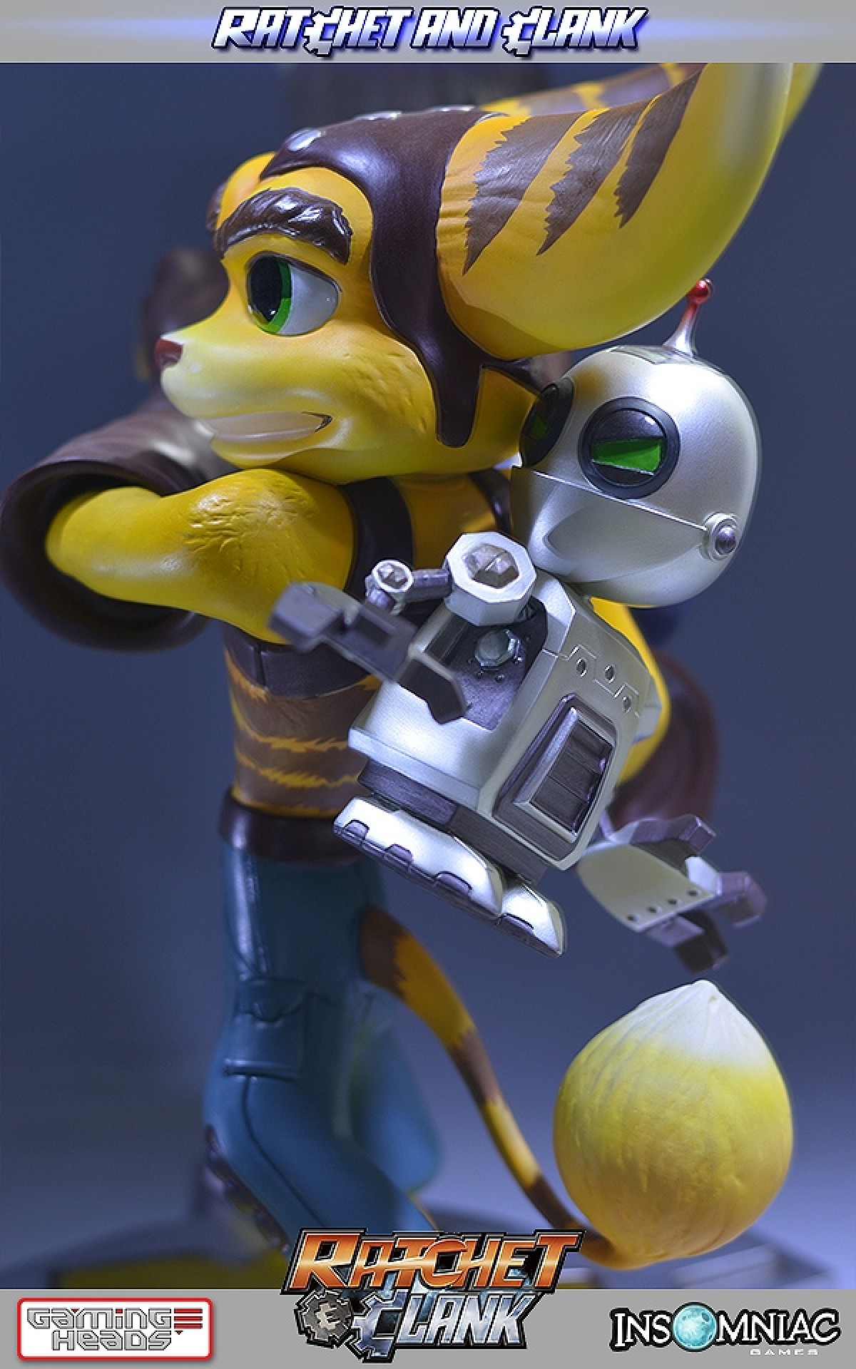 『ラチェット＆クランク』フィギュア化！ パッケージアートを忠実に再現