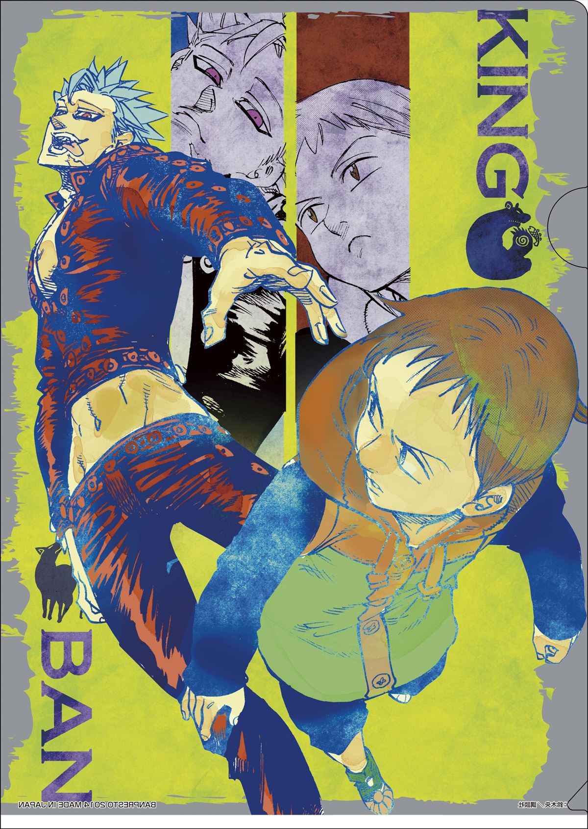 『七つの大罪』一番くじVに登場！ 原作者描きおろしの複製原画がラインナップ