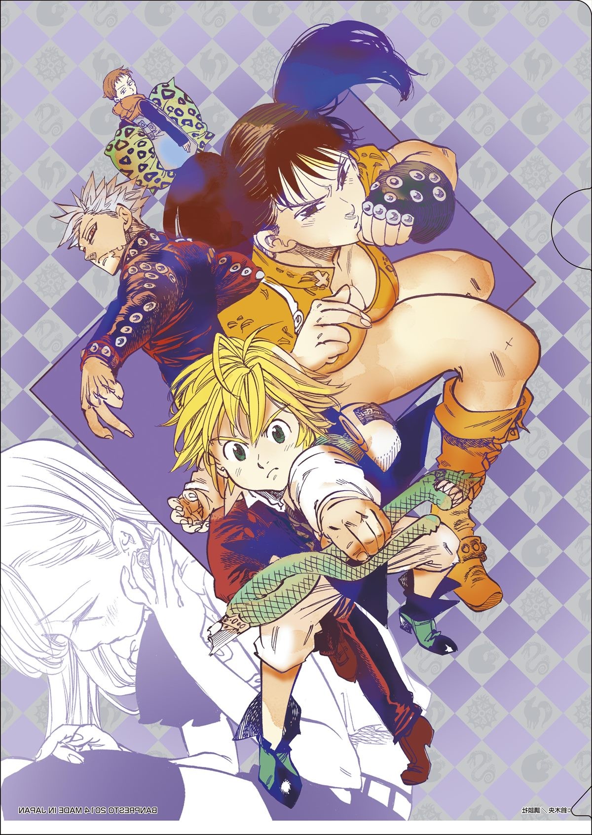 『七つの大罪』一番くじVに登場！ 原作者描きおろしの複製原画がラインナップ