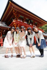 『ハナヤマタ』アニメ化成功祈願のため、メインキャストが物語の舞台・鎌倉の鶴岡八幡宮に参拝！