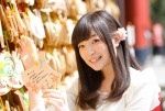 『ハナヤマタ』アニメ成功祈願 in 鶴岡八幡宮　上田麗奈（関谷なる役）