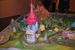 「MOOMIN！ ムーミン展」ジオラマ
