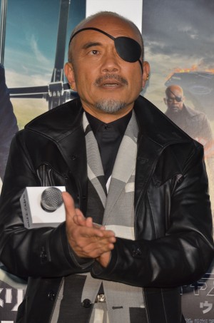 『キャプテン・アメリカ／ウィンター・ソルジャー』レッドカーペットイベントに登場した竹中直人