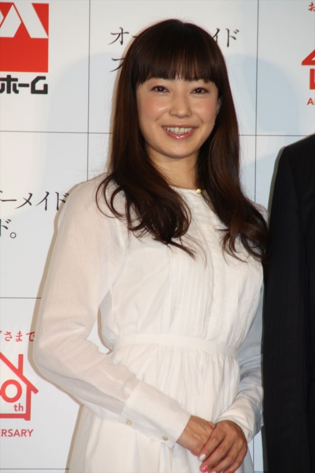 「三井ホーム40周年新企画発表会」菅野美穂　20140417