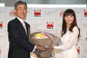 「三井ホーム」新イメージキャラクターとして登場した、菅野美穂