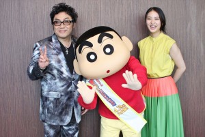 『映画クレヨンしんちゃん ガチンコ！逆襲のロボとーちゃん』武井咲＆コロッケ インタビュー