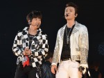 ＜GirlsAward 2014春夏＞でライブパフォーマンスを披露した「SUPER JUNIOR　DONGHAE ＆ EUNHYUK」