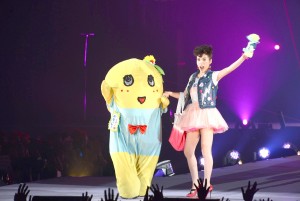 仲里依紗、ふなっしー