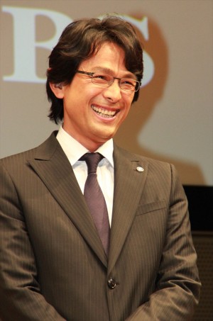 江口洋介、『ルーズヴェルト・ゲーム』特別披露試写会見にて　