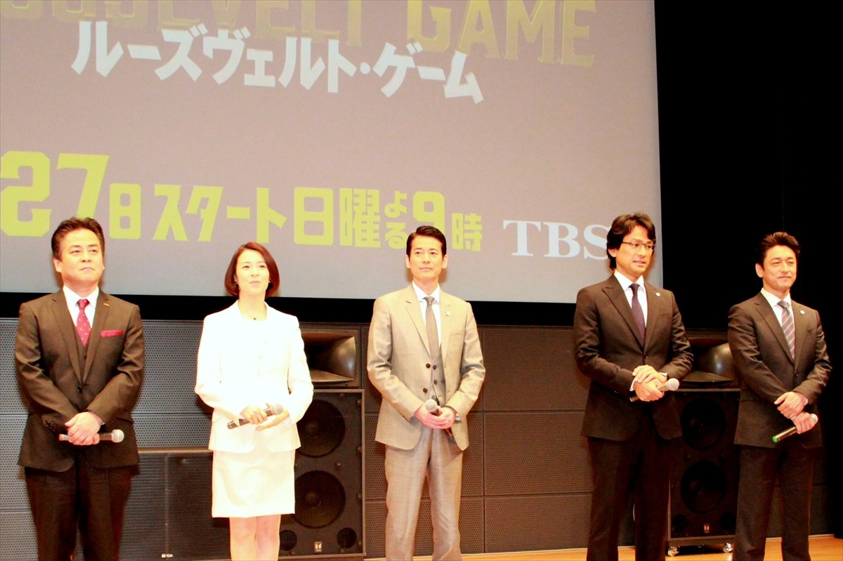 唐沢寿明「半沢を超えている」と意気込む　TBS『ルーズヴェルト・ゲーム』で主演