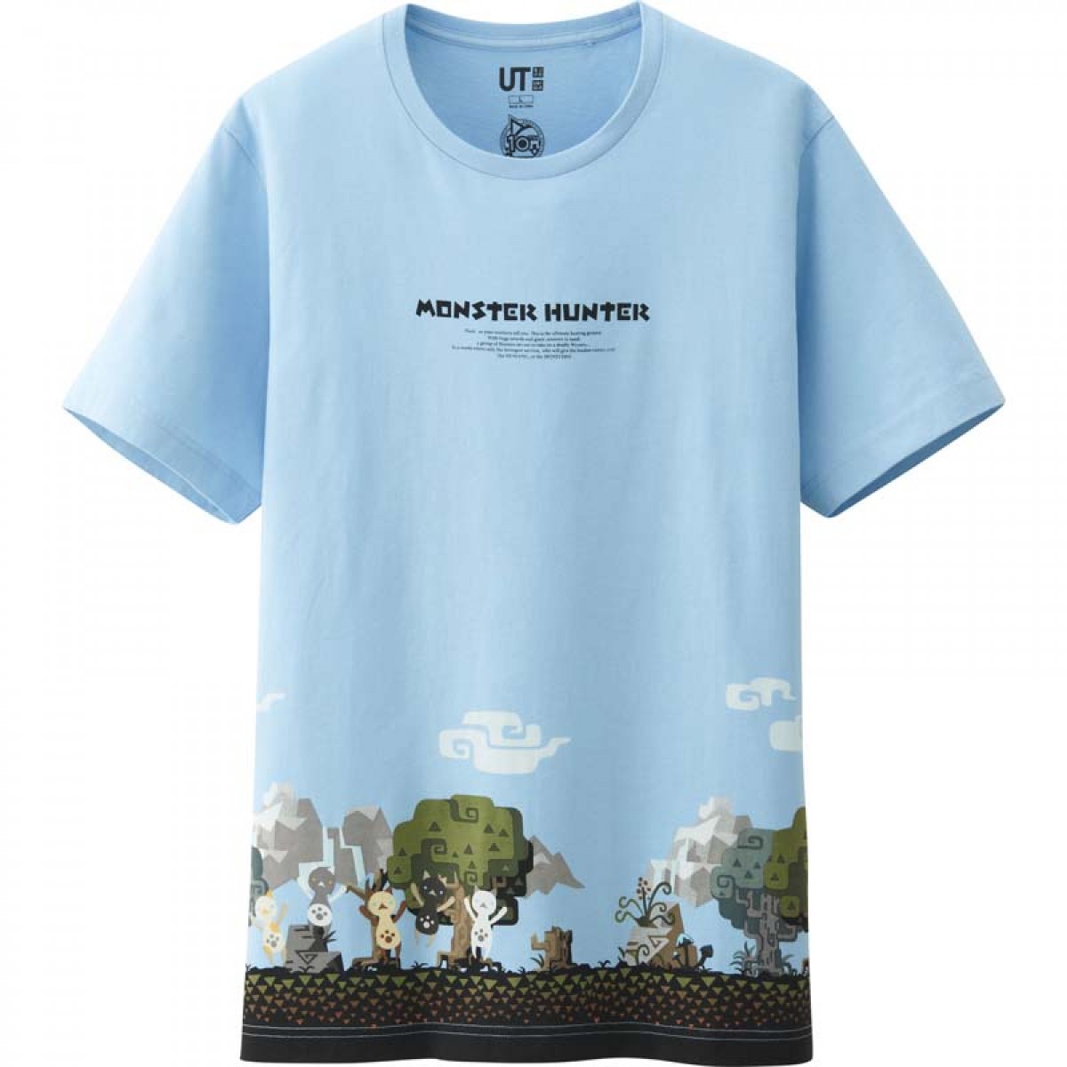 モンハン×ユニクロ10周年コラボTシャツ発売決定！　コラボクエストも店頭先行配信