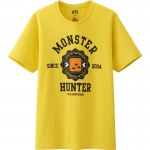 「モンスターハンターグラフィックTシャツ」は全12色柄で展開。
