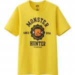 「モンスターハンターグラフィックTシャツ」は全12色柄で展開。
