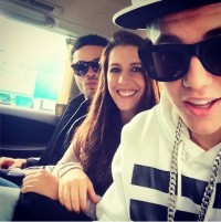 母親のパティと日本をお忍び旅行中のジャスティン･ビーバー（※ジャスティン･ビーバーのインスタグラムより）