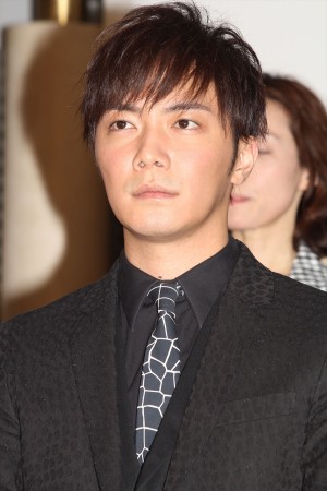 成宮寛貴、舞台『太陽2068』製作発表会見にて