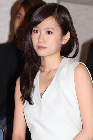 前田敦子、舞台『太陽2068』製作発表会見にて