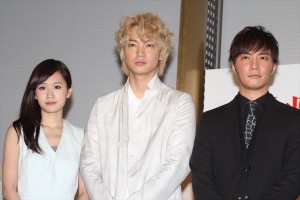 舞台『太陽2068』製作発表会見にて