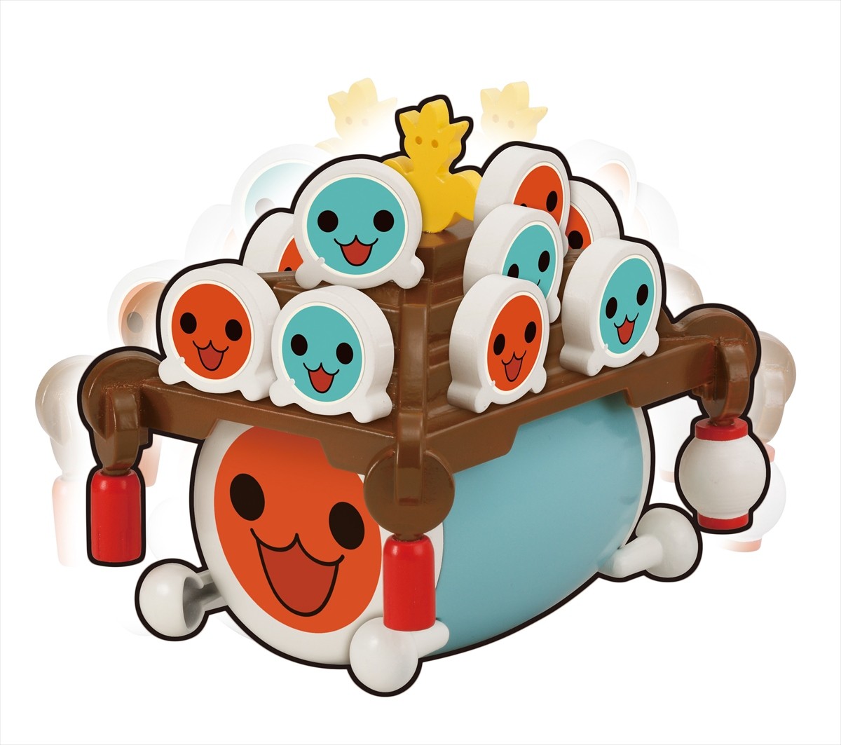 『太鼓の達人』がおもちゃになったドン！「ユラユラ祭り」「連打だドン」発売