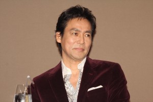 『万能鑑定士Q －モナ・リザの瞳－』完成披露会見に登壇した村上弘明