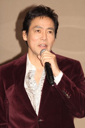 『万能鑑定士Q －モナ・リザの瞳－』完成披露会見に登壇した村上弘明