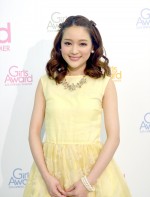 「GirlsAward 2014春夏」でのステージ直後に、インタビューに応えてくれたchay